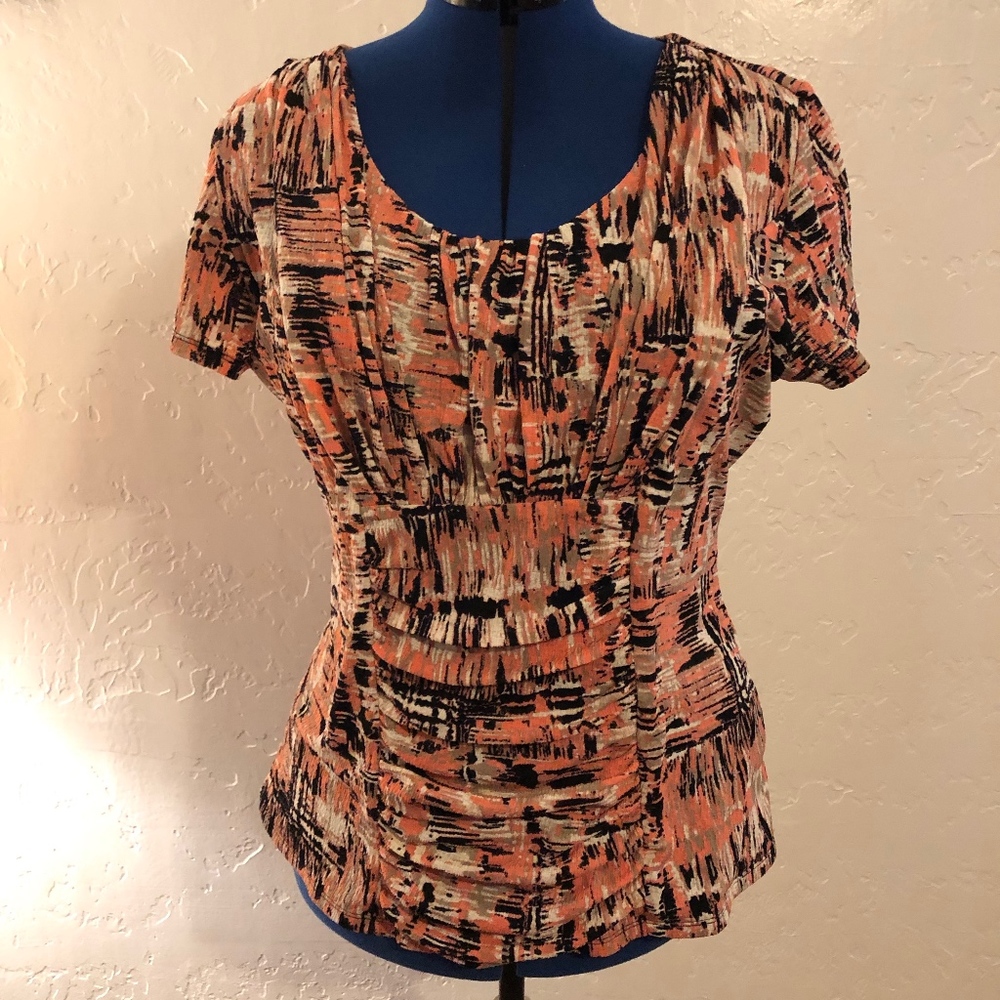 Alfani boat neck blouse, size XL